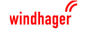 Das Logo der Firma Windhager