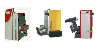 Eine Auswahl an Hackgutkessel